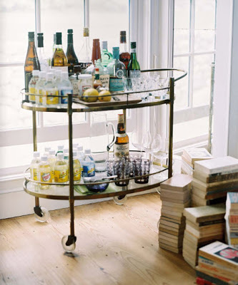 Bar Carts:  Terribly Tacky or Tantalisingly Terrific?