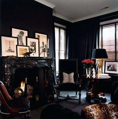 Going Dark:  Dining Room Inspiration