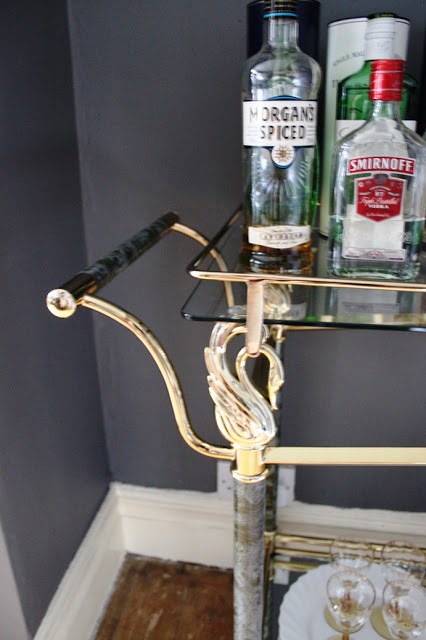 Help Me!!  My Bar Cart Needs a Makeover!