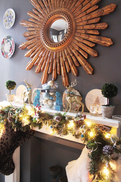 A Swoon Worthy Christmas Part II:  The Mantle