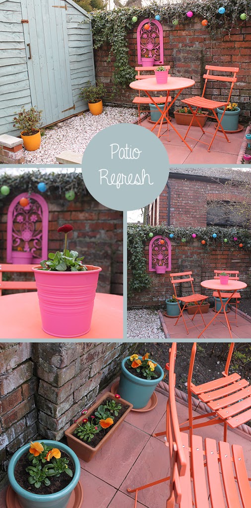 Dreams vs Reality:  Patio Refresh and Inspiration