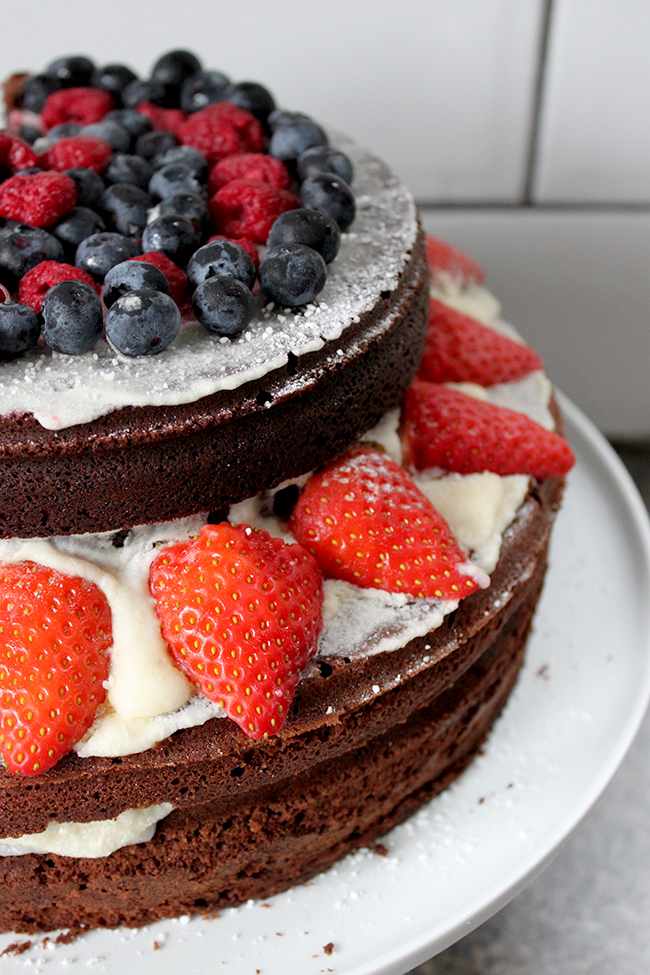 Naked Birthday Cake