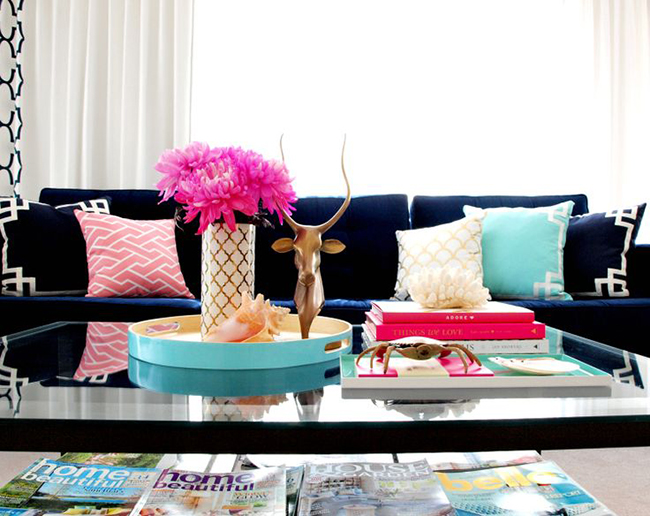 Coffee Table Vignette styling