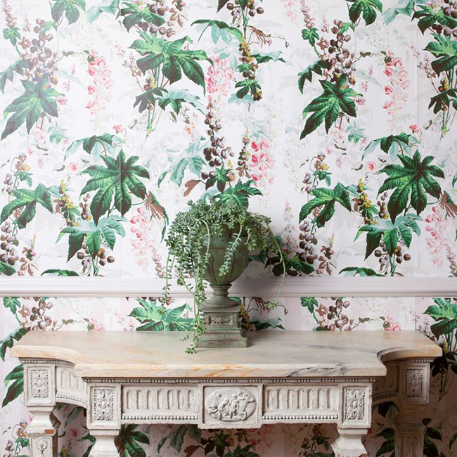 House of Hackney Castanea Wallpaper White