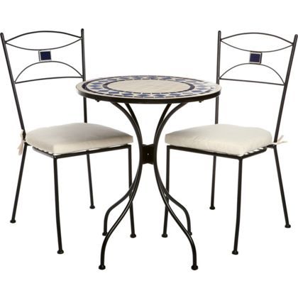 Almalfi Mosaic Bistro Garden Set from Homebase