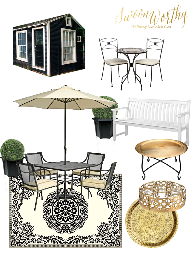 Garden Deck Moodboard so far