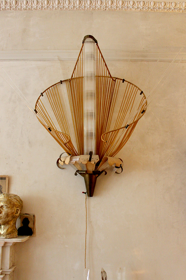 Vintage french wall light - Swoon Worthy - LivingEtc House Tour