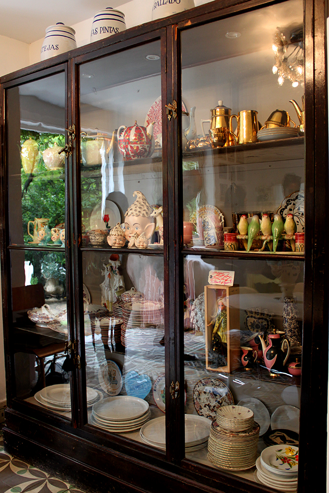 vintage display cabinet - Swoon Worthy - LivingEtc House Tour