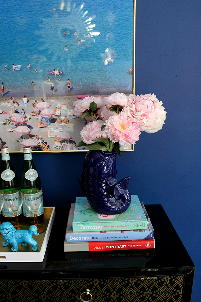 Updating my dining room with some gorgeous peonies.