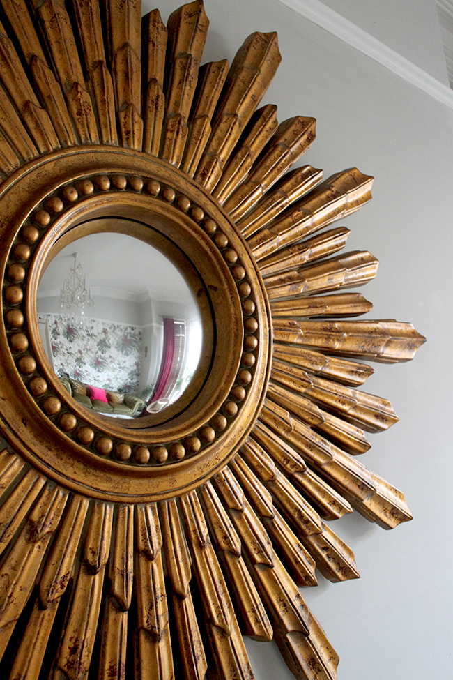 Swoon Worthy - Gold Starburst Mirror