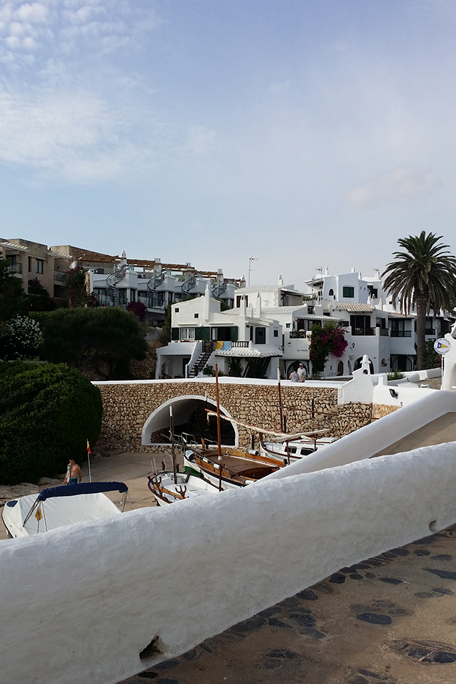 Binibeca Vell Menorca buildings