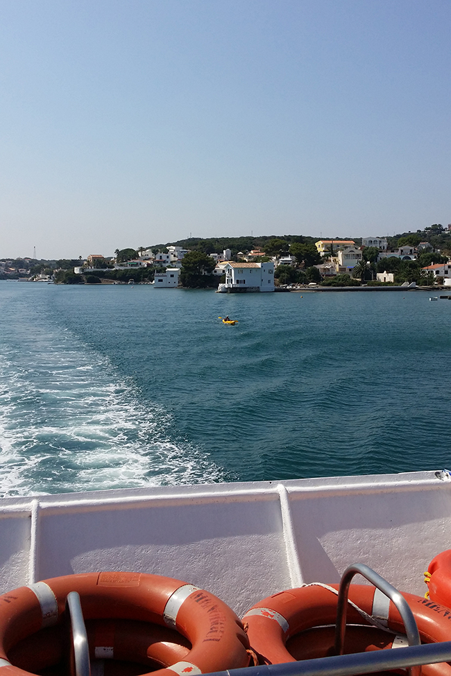 Our boat trip in Menorca 2