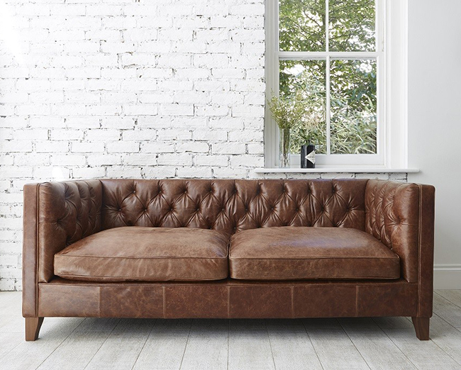 Edward chesterfield sofa from Darlings of Chelsea