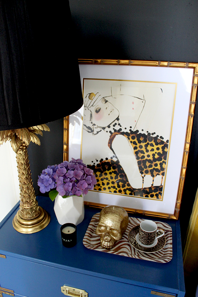 Find out how to style a bedside table in three completely different ways!