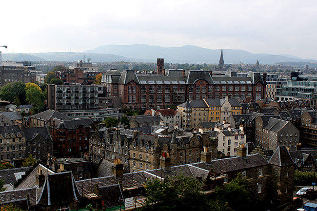 Views from Edinburgh Castle