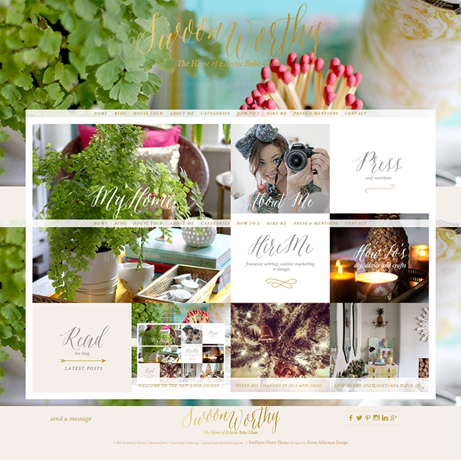 Swoon Worthy Jan 2015 Home Page