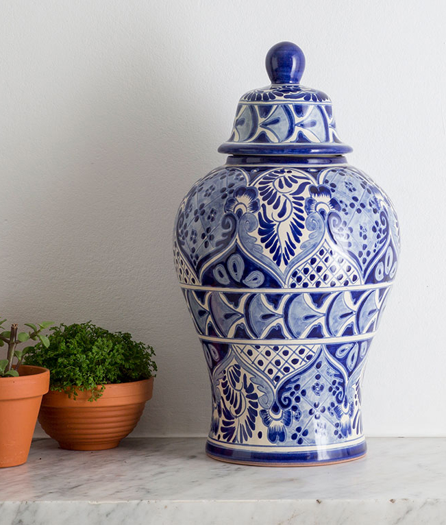 blue-ginger-jar DesignRaaga