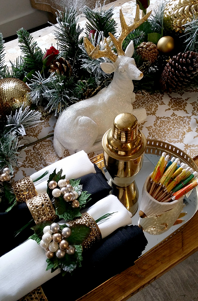 Christmas Table Styling for AO Event