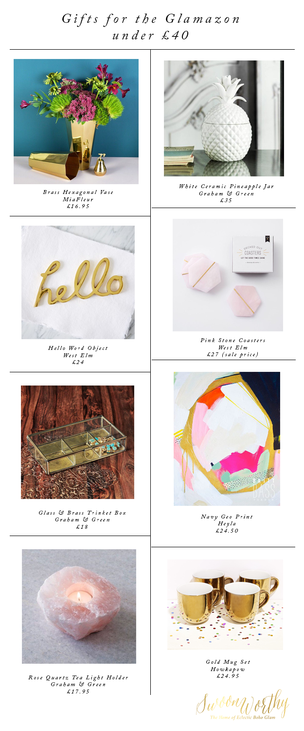 Gifts for the Glamazon - Christmas Gift Guide - Swoon Worthy