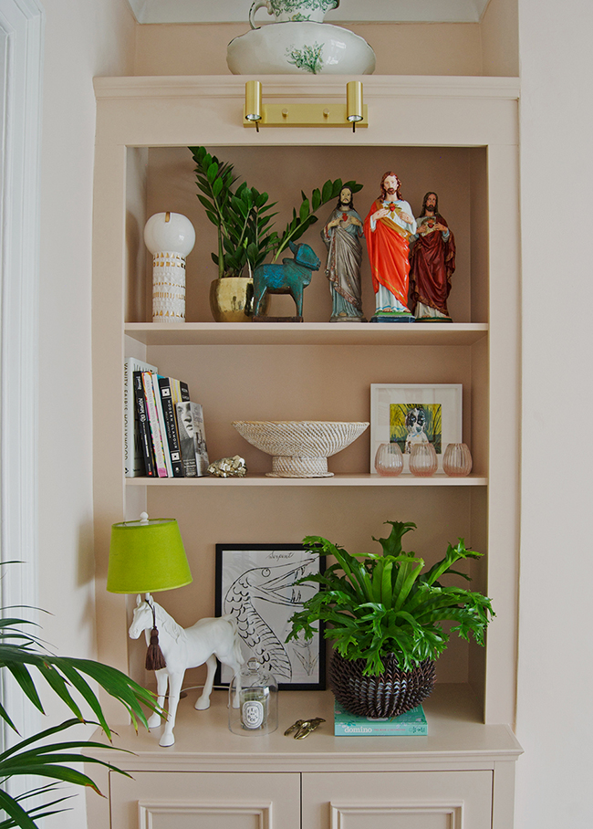 Bianca Hall Shelf Styling