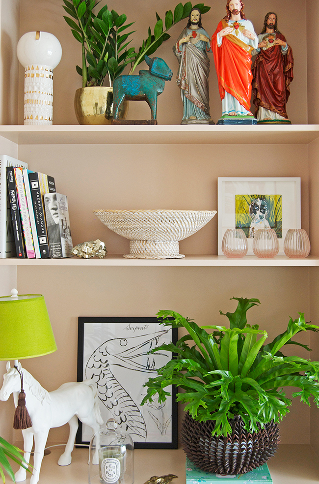 Bianca Hall Shelf Styling