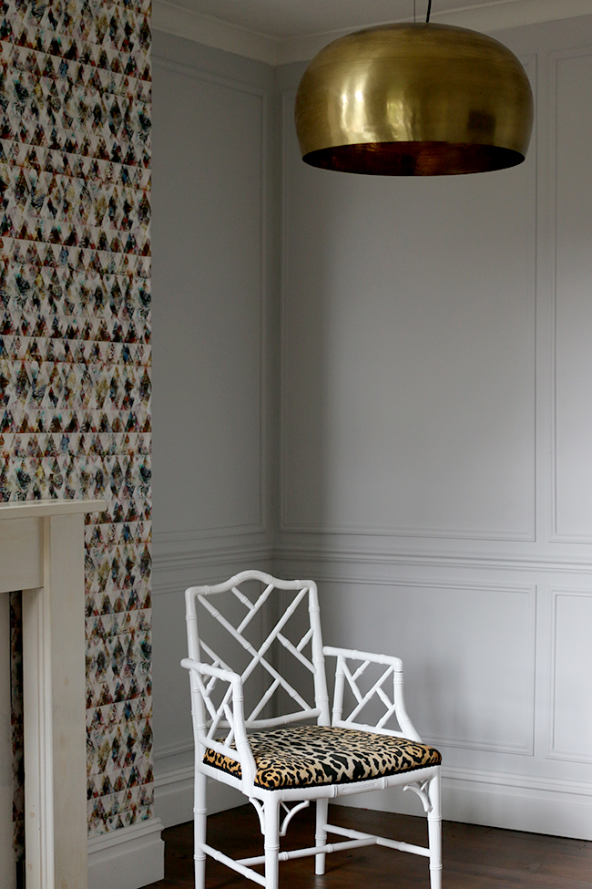 Wallpapering with Eades Bespoke wallpaper