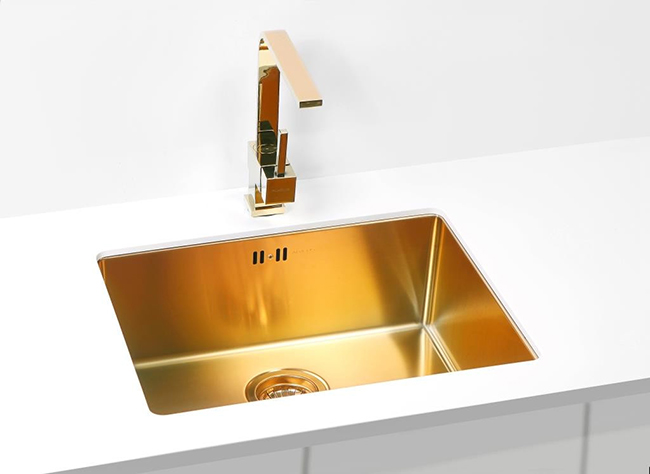 gold sink inset