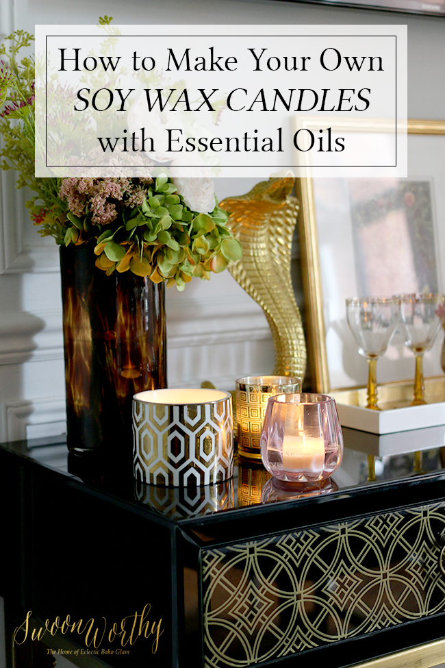 VIDEO: How to Make Soy Wax Candles with Essential Oils