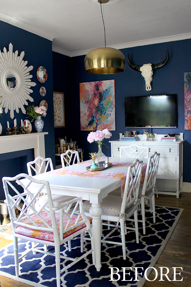 Dining room before remodel