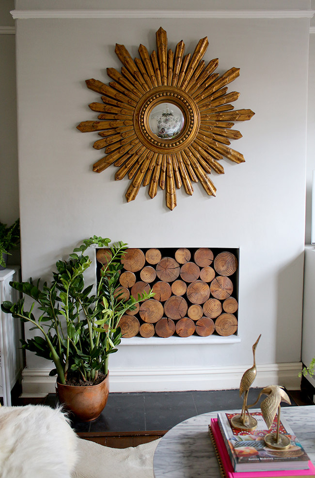 Summer living room on Blogger Stylin' Home Tour 