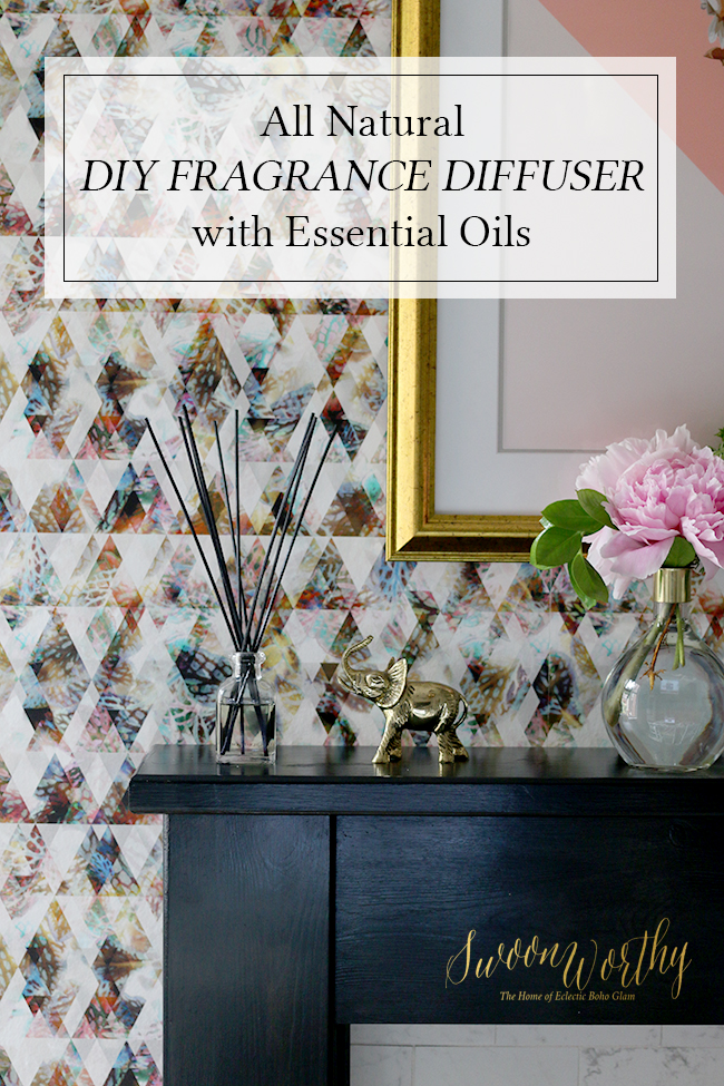 DIY All Natural Fragrance Diffuser with Essential Oils