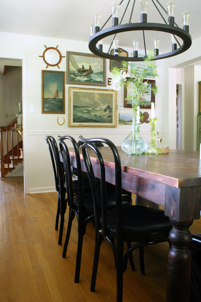 Cassie Primitive and Proper dining room