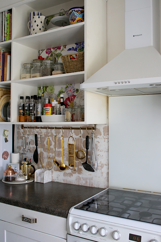 Our kitchen after removing the tiles, find out why we decided to update our surfaces to Minerva worktops