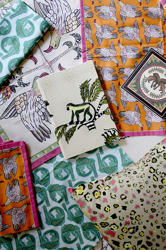 Halsted Design textiles in african-inspired prints