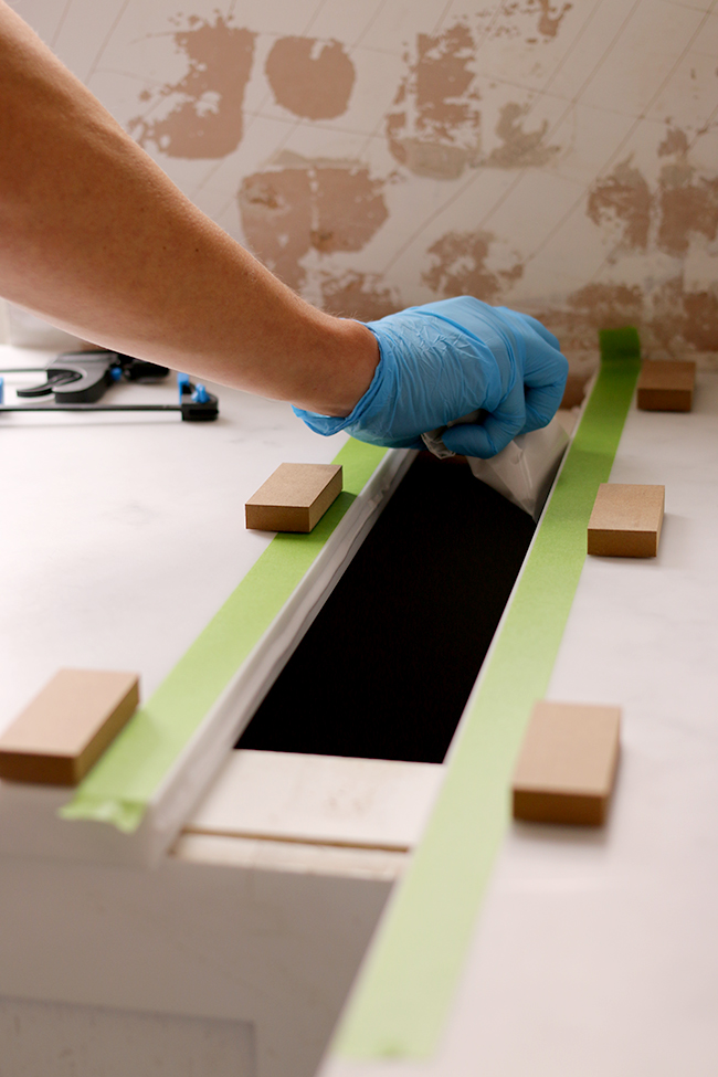 How to Join Minerva Acrylic Worktops Step 4