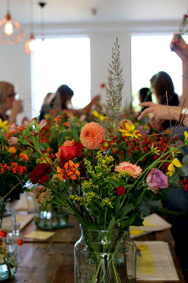 Houzz Bloomon Floral Workshop and Brunch