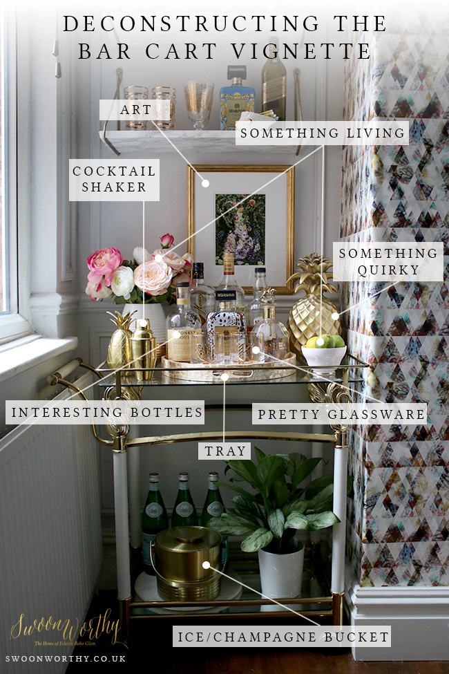 Perfect Bar Cart Styling Formula