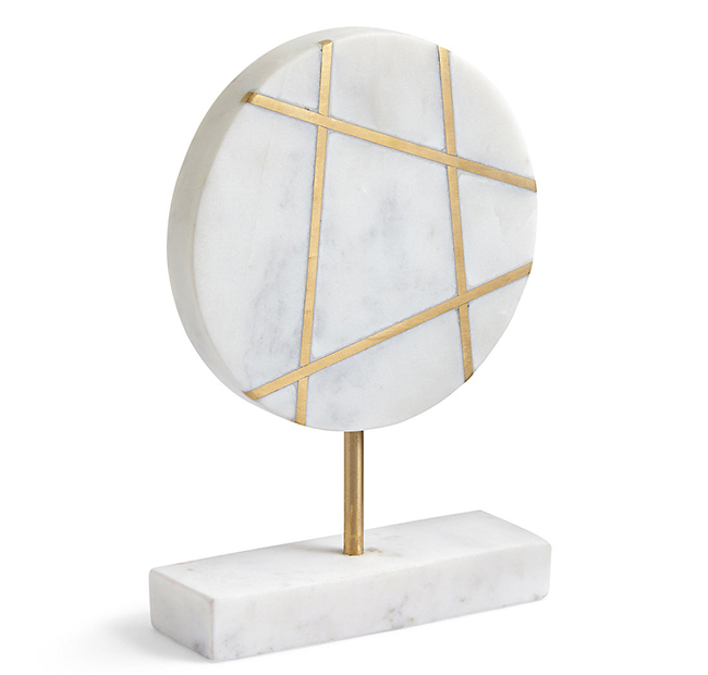 coran medallian from marks and spencer in marble and gold