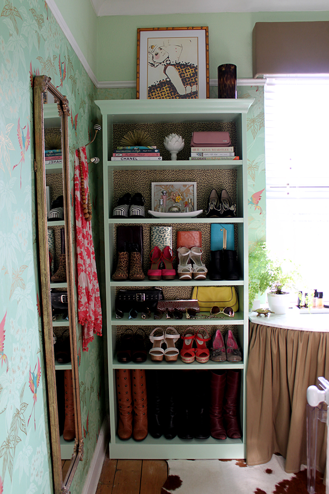 Ikea Billy Bookcase Hack via Swoon Worthy