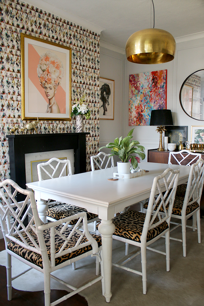 swoon worthy dining room eclectic boho glam