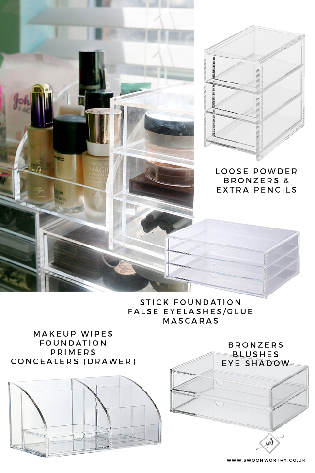 Find out how to organise your makeup collection easily and affordably