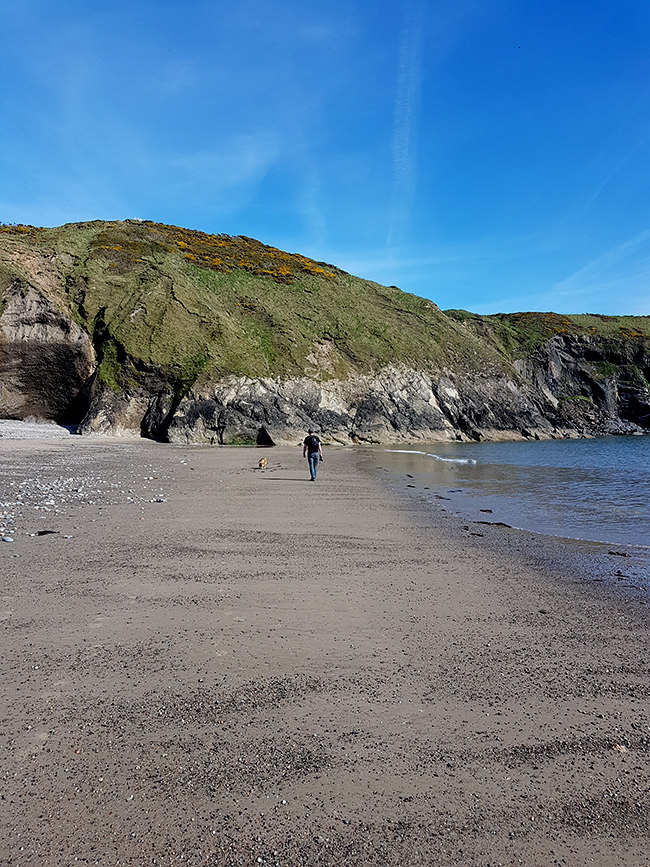 Aberdaron Wales beach