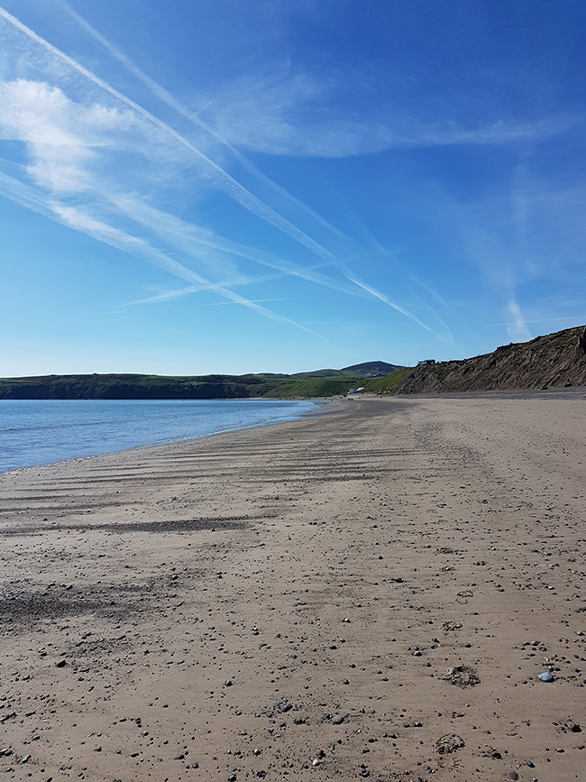 Aberdaron dog friendly beach