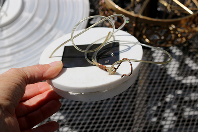 DIY Boho Inspired Bamboo Solar Lights Step 2