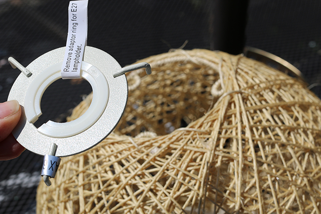 DIY Boho Inspired Bamboo Solar Lights Twine Ball Step 1