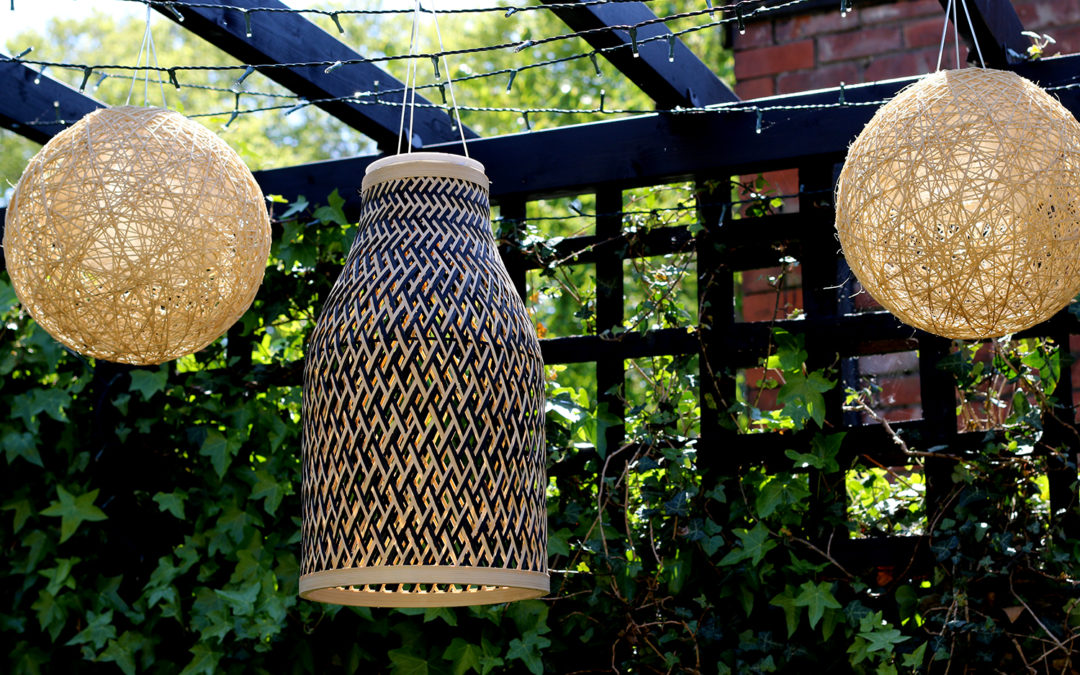 DIY Bamboo Solar Lights with a Boho Vibe!