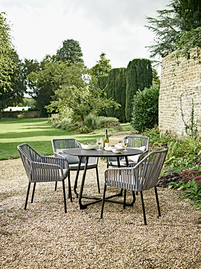 Cox and Cox 4 seater garden dining set