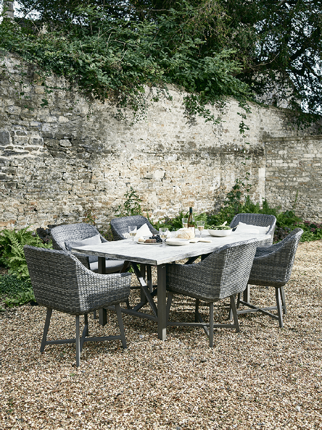 Cox and Cox garden dining set