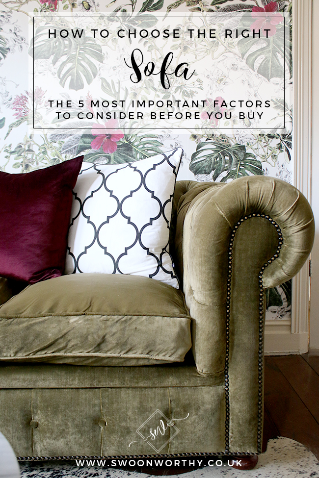 How to Choose the Right Sofa - 5 Things to Consider Before You Buy