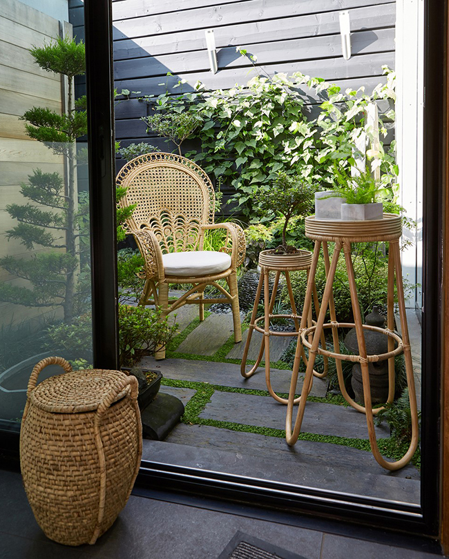 Le Redoute boho rattan garden furniture